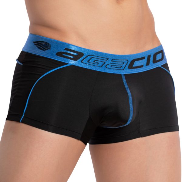 Agacio AGG075 Centerseam Bulge Boxer Trunk For Discount
