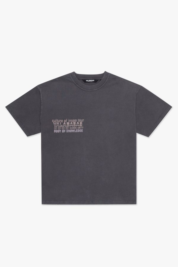 Blessed  Vintage Grey Tee Supply