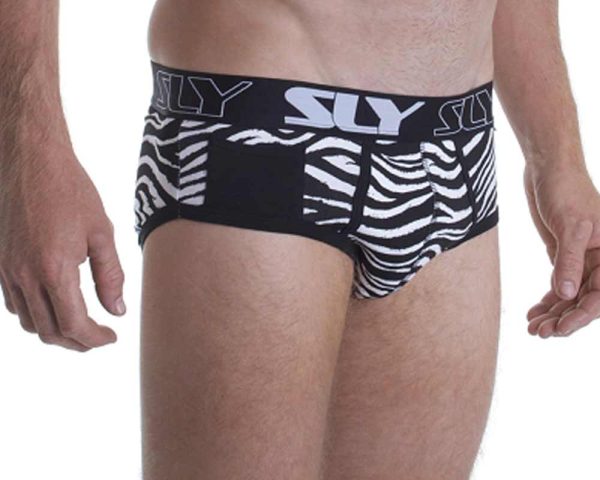SLY SL-BUZEBB-ZEBRA  ZEBRA Brief For Discount - Image 3