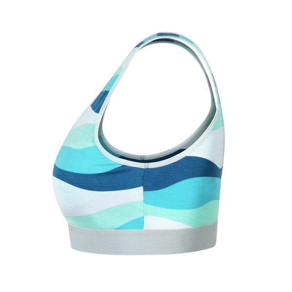 SHEATH Ocean Wave Sports Bralette Online now - Image 3