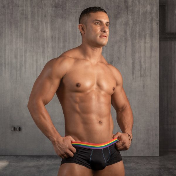 Daddy DDG011 Rainbow Strap Boxer Trunk Hot on Sale - Image 5