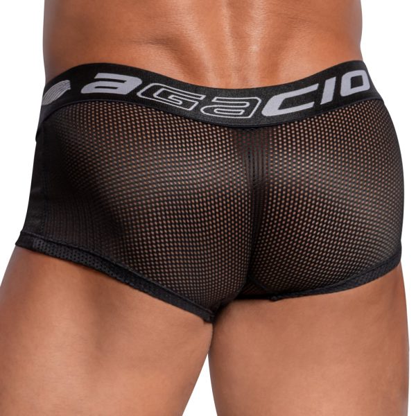 Agacio AGG067 Sheer Sides Boxer Trunk Sale - Image 5