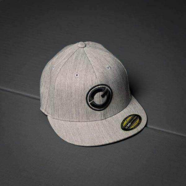 “G Shield” FlexFit Hat - Grey   Black For Sale
