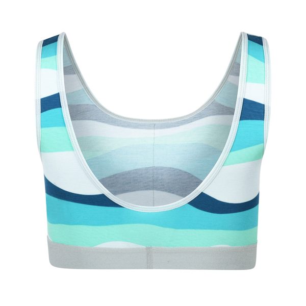SHEATH Ocean Wave Sports Bralette Online now - Image 4