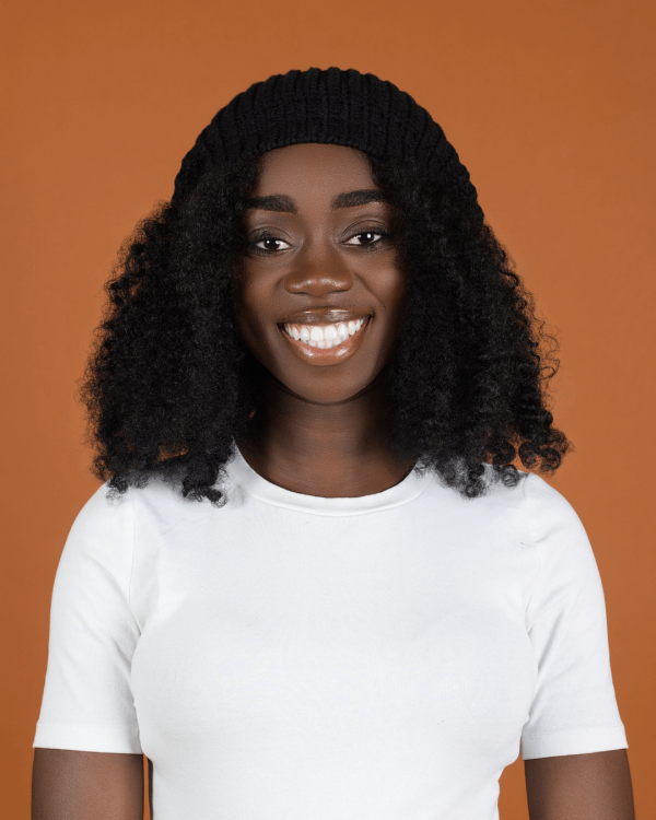 Black Slouch Satin Lined Beanie For Cheap - Image 2