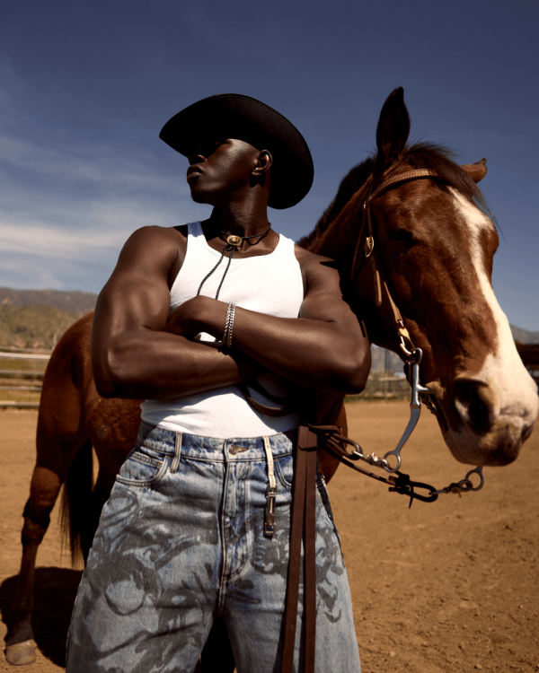 Black Satin Lined Cowboy Hat For Sale - Image 3
