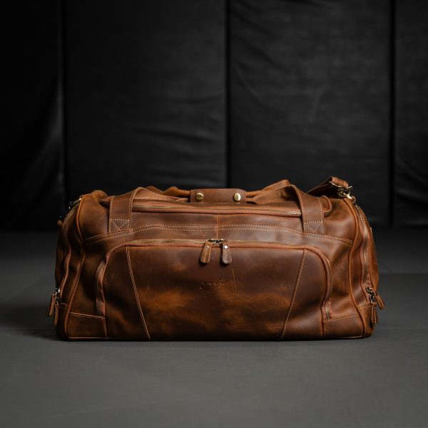 Limited Edition Leather Randori Duffel Bag For Discount - Image 3