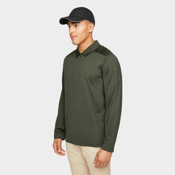 Merino LS Zip Polo Online - Image 4