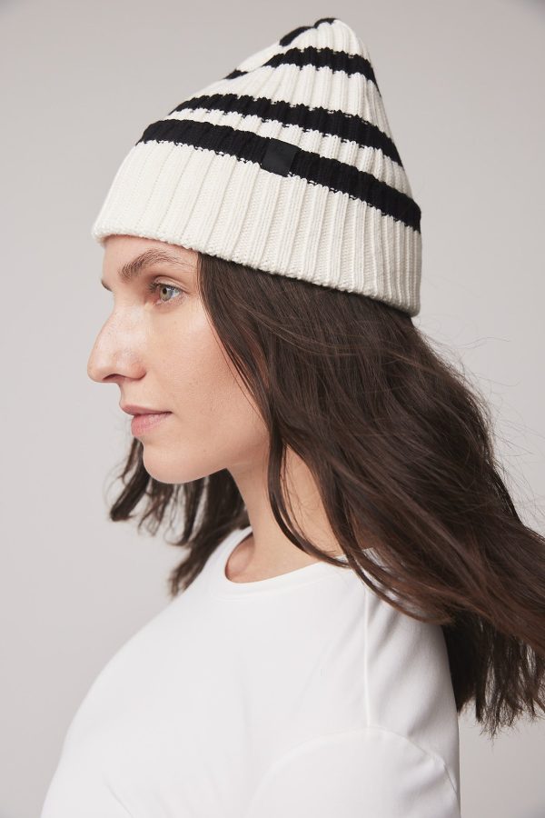 Striped Rib Beanie Online now - Image 3
