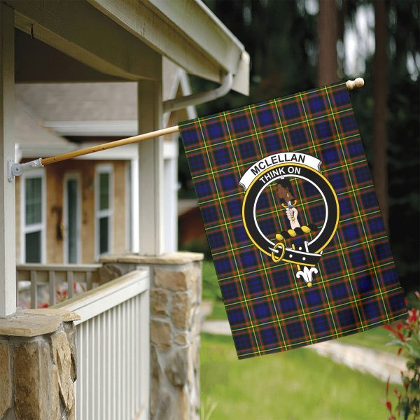 McLellan Modern Tartan Crest Garden Flag Cheap - Image 5