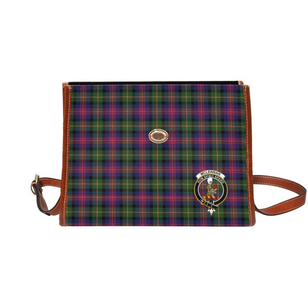 McLennan Modern Tartan Crest Canvas Bag Online Sale - Image 2