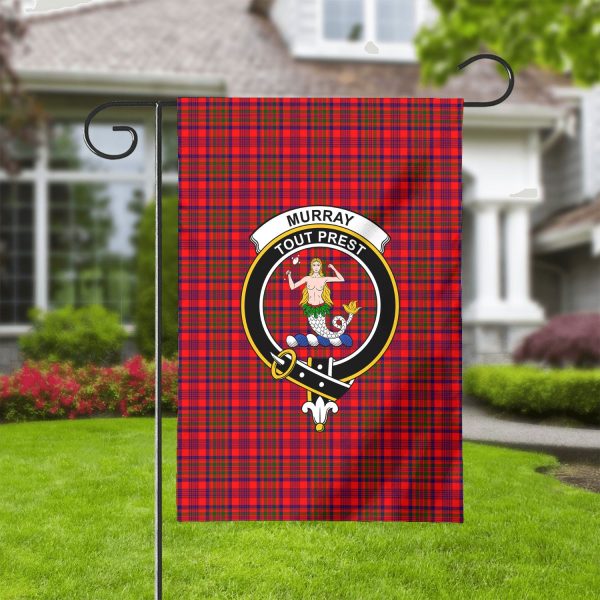 Murray (of Dysart) Tartan Crest Garden Flag Sale