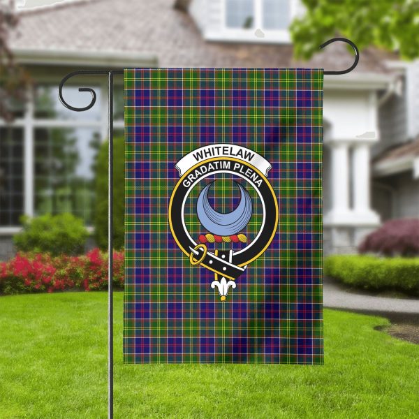 Whitelaw Tartan Crest Garden Flag Supply