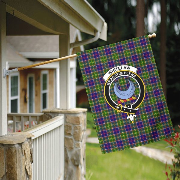 Whitelaw Tartan Crest Garden Flag Supply - Image 5